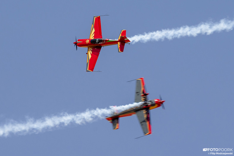 Royal Jordanian Falcons w akcji nad Jordanią