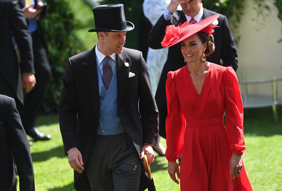 Książę William i księżna Kate na Royal Ascot