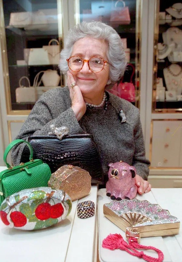 Judith Lieber and her bags [Nypost]