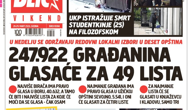 NASLOVNA BLIC