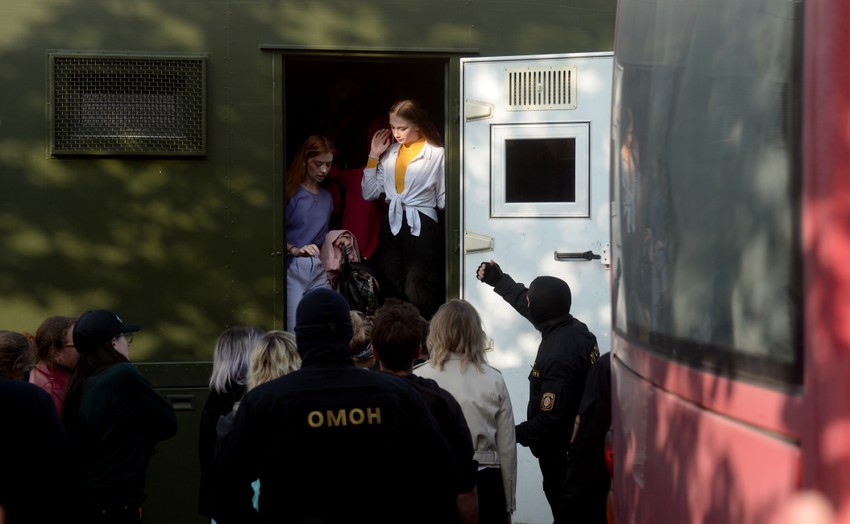 Protesti žena u Minsku