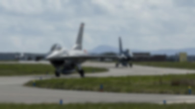 Eskadra F-16 z USA rozpoczęła ćwiczenia w Poznaniu