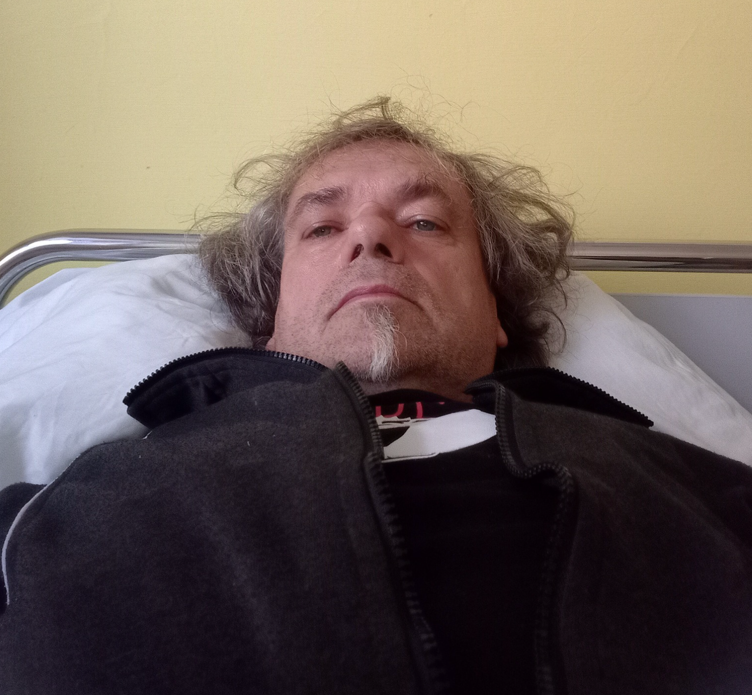 Rasťo Ekkert skončil v nemocnici.