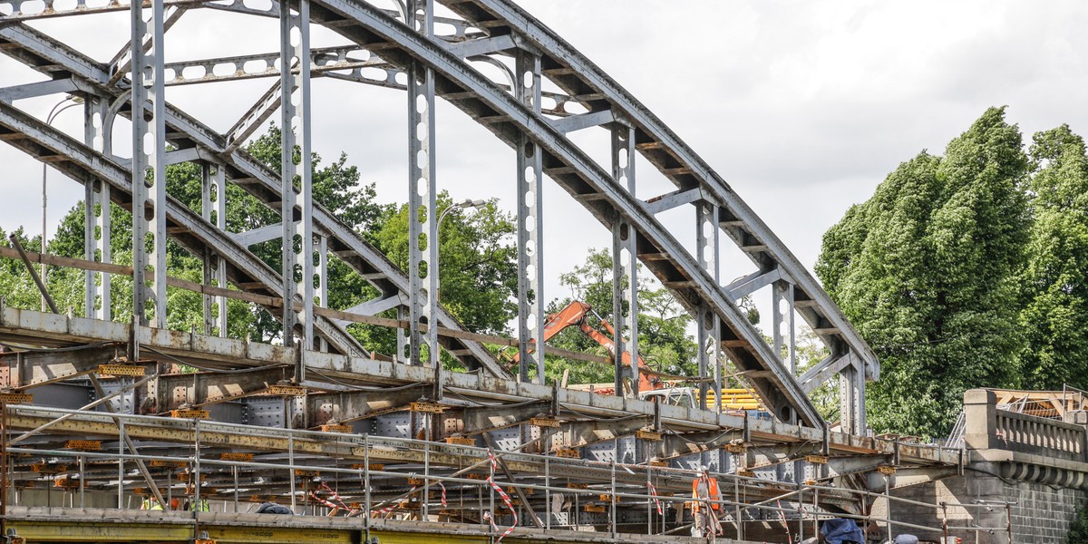 Opóźniony remont mostu Jagiellońskiego