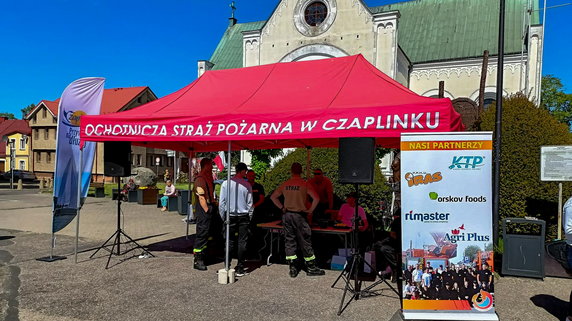 Akcja krwiodawstwa połączona z piknikiem służb mundurowych