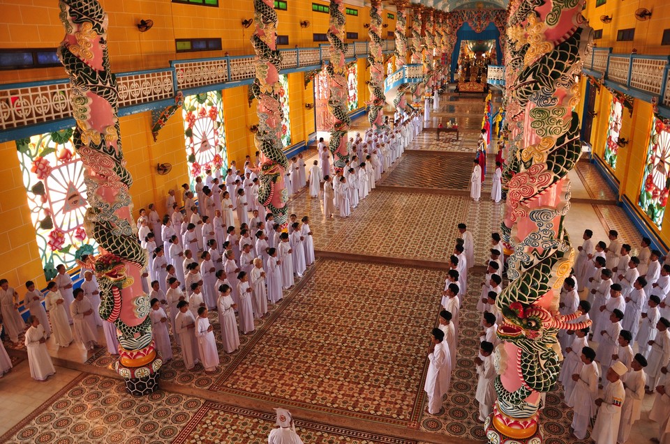 Kaodaizm (Cao Dai) - monoteistyczna religia w Wietnamie