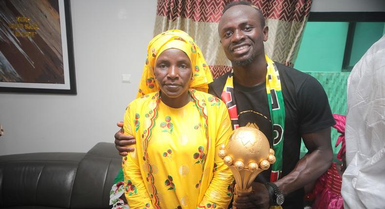 sadio et sa maman