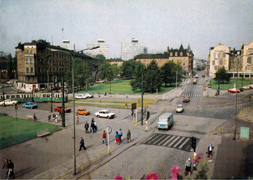 Plac w latach 80.