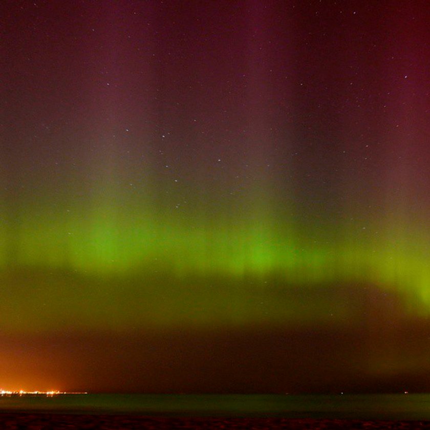 Zorza polarna nad Polską