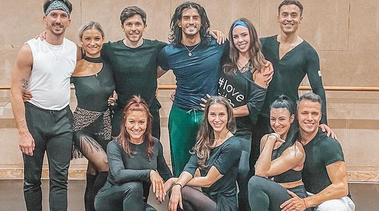 A Dancing with the Stars profi táncosai újra összeálltak és próbálni kezdtek egy egyelőre titkos produkcióra /Fotó INSTAGRAM 