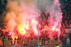 Kibice Borussii Dortmund wywołali zamieszki w Lizbonie