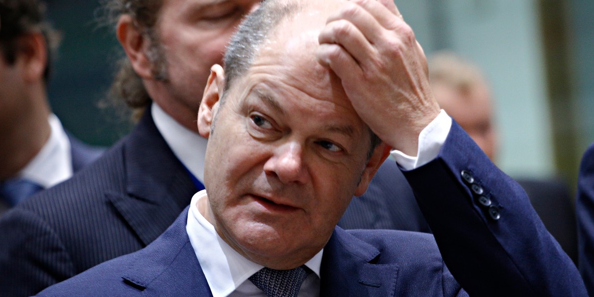 Olaf Scholz, kanclerz Niemiec. Nasz zachodni sąsiad prawdopodobnie ma już szczyt inflacji w tym cyklu za sobą. 