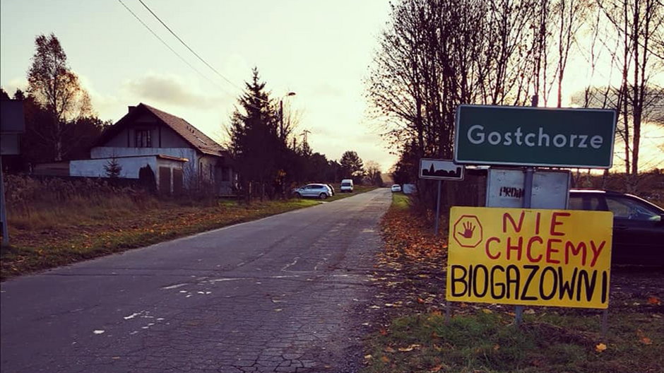 Mieszkańcy wsi Gostchorze głośno protestują przeciwko budowie biogazowni