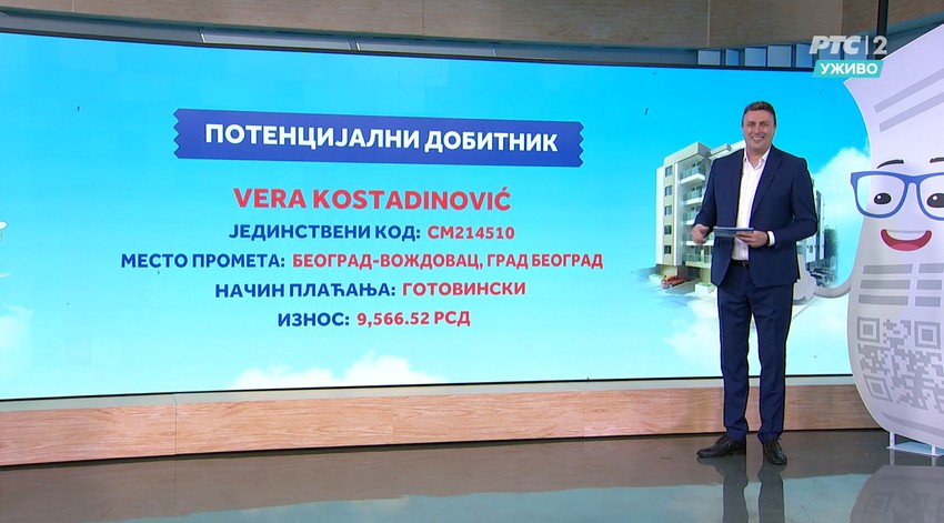 Potencijalni dobitnici u nagradnoj igri "Uzmi račun i pobedi"