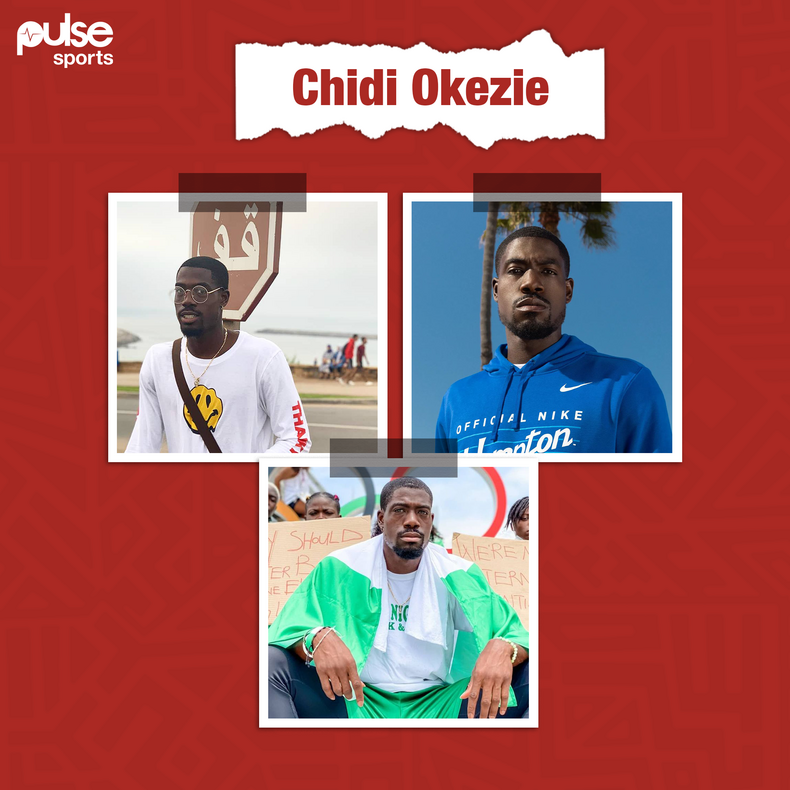 Chidi Okezie is the true definition of tall, dark and handsome.