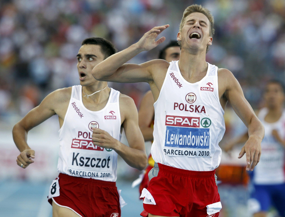 Marcin Lewandowski (P) i Adam Kszczot (L)