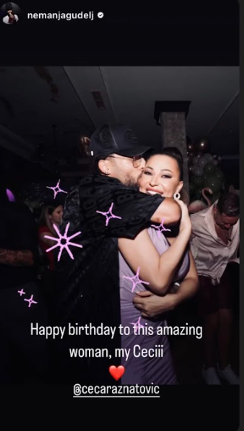 Nemanja Gudelj čestitao Ceci rođendan