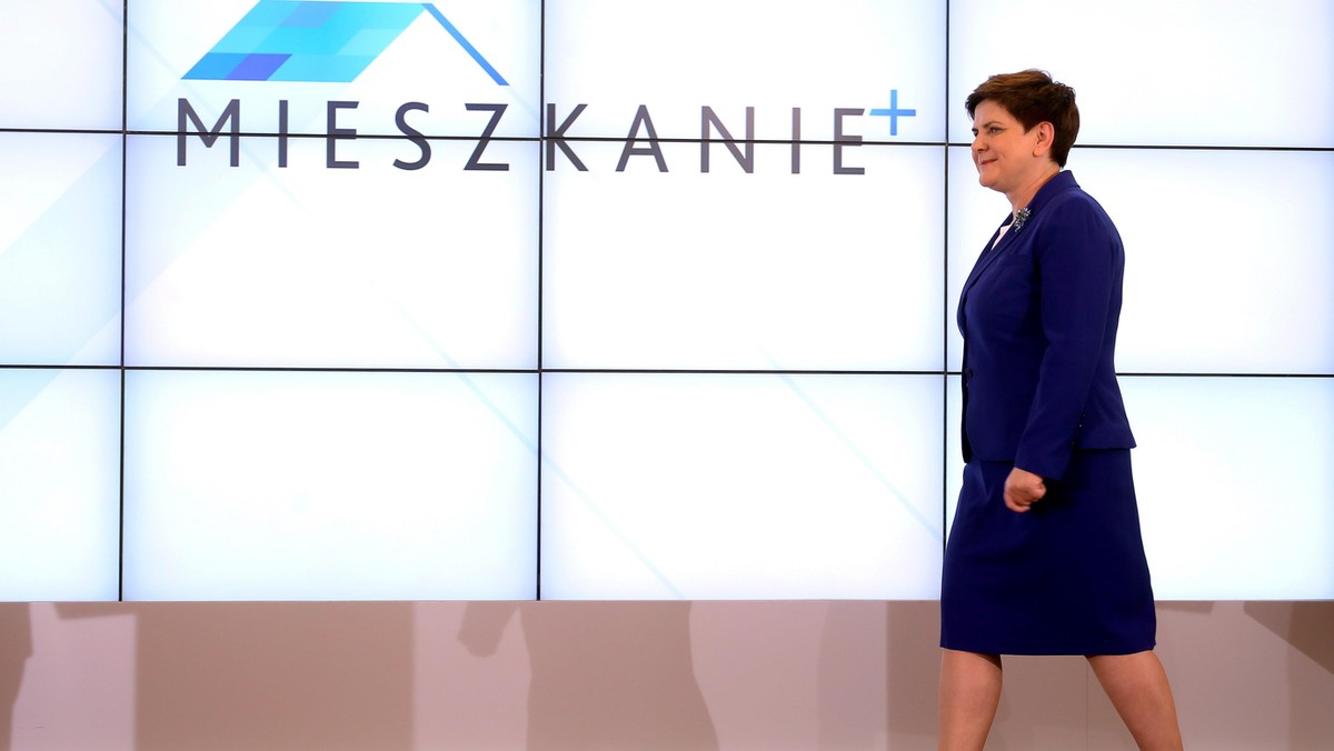 Beata Szydło mieszkanie plus