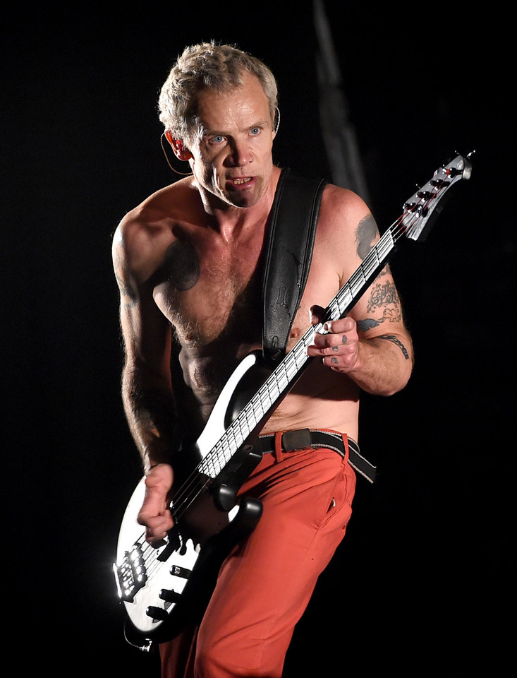 Flea z Red Hot Chili Peppers