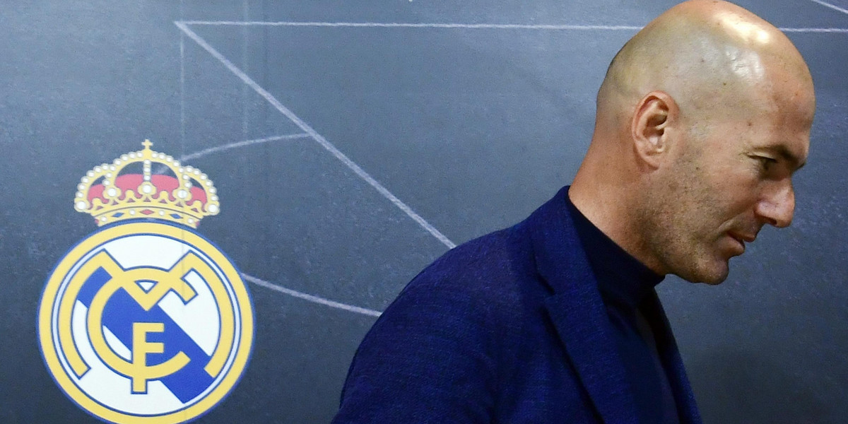 Zinedine Zidane rezygnuje z posady trenera Realu Madryt