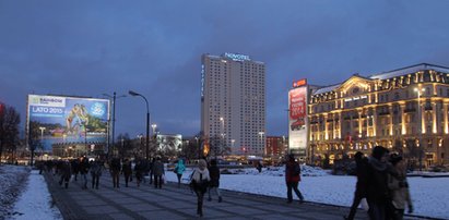 Egipskie ciemności w centrum stolicy