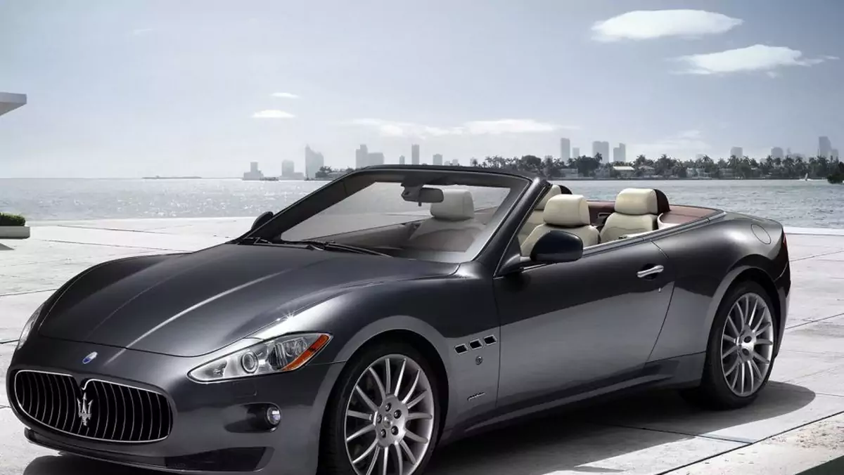 Maserati GranCabrio - Oficjalne zdjęcia włoskiego cabrio