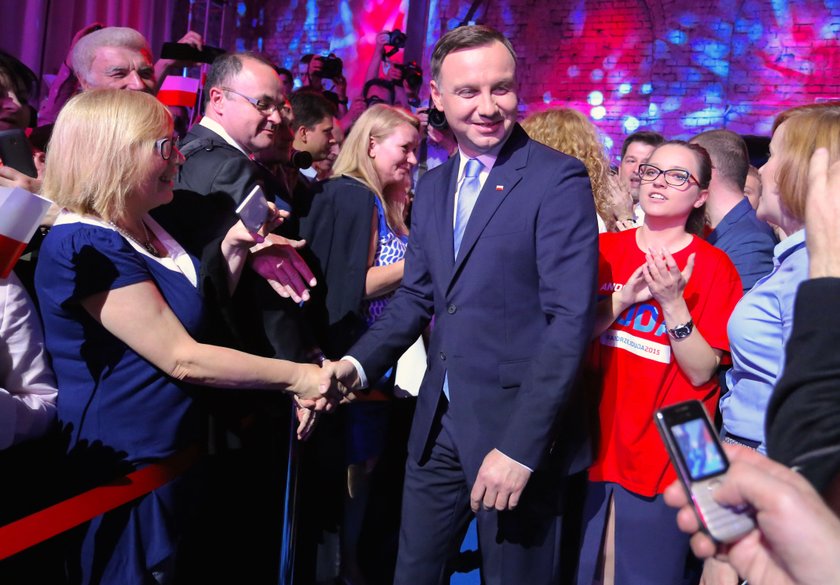 Andrzej Duda, kandydat PiS na prezydenta podczas swojej konwencji