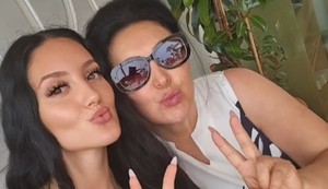 Dragana Mirković sa ćerkom