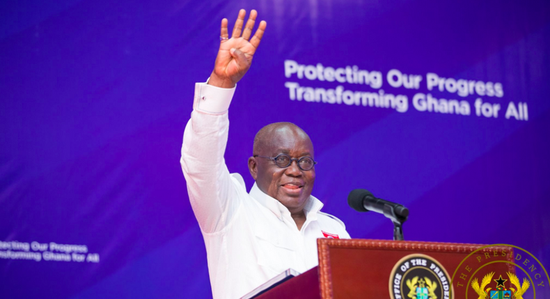 President Nana Akufo-Addo at 2020 Manifesto launch of NPP