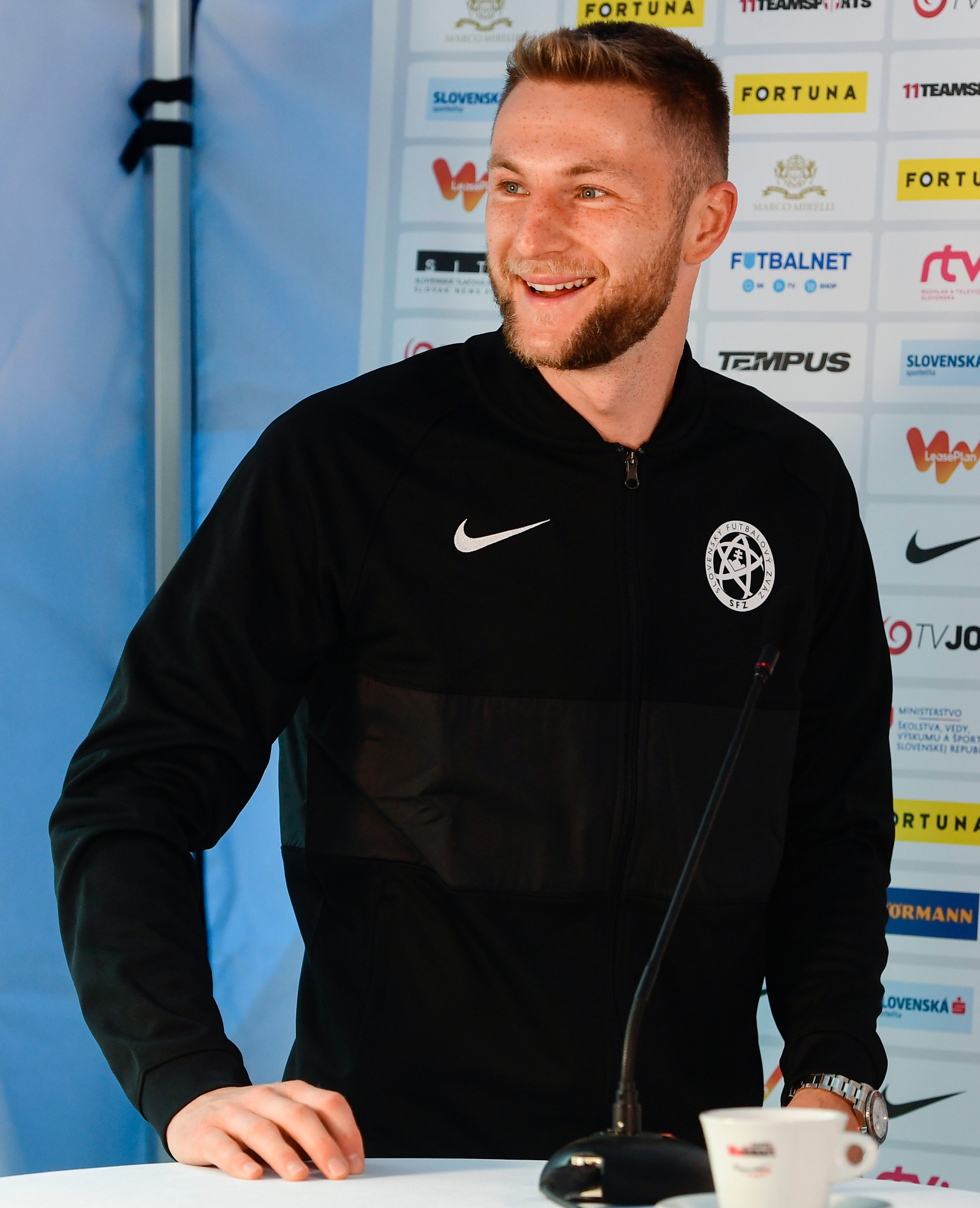 Slovenský futbalový reprezentant Milan Škriniar.