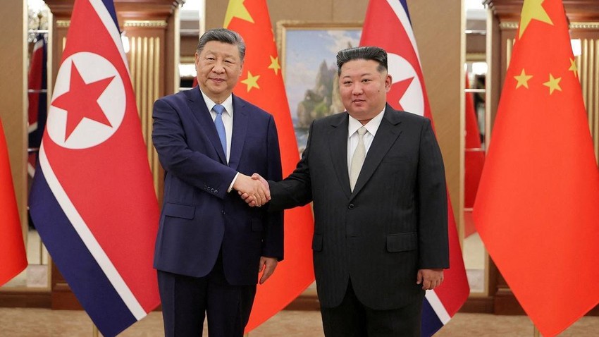 Si Đinping i Kim Džong Un | Foto: KCNA