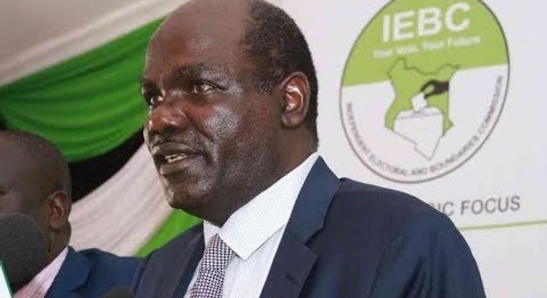 IEBCE Chairman Wfula Chebukati. His workers have been cancelled from the jubilee insurance medical cover