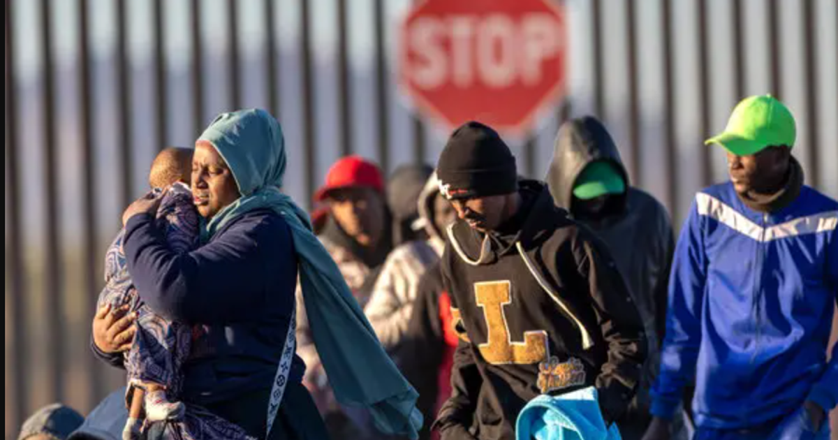 Top 10 African countries with the most immigrants on welfare in the United States