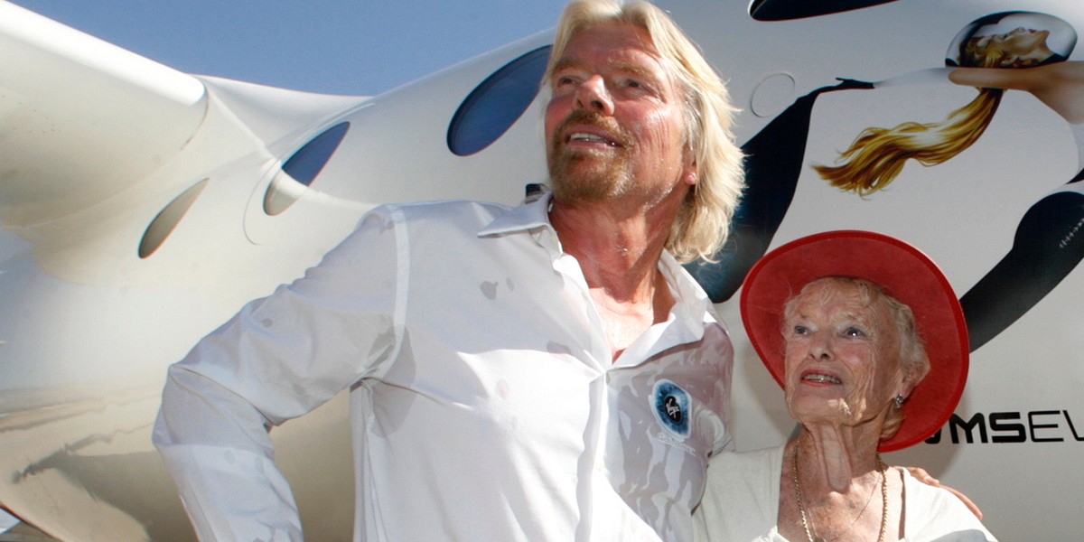 Richard Branson explains how his mom taught him to chase adventure, starting with being pushed out of the car at age 6