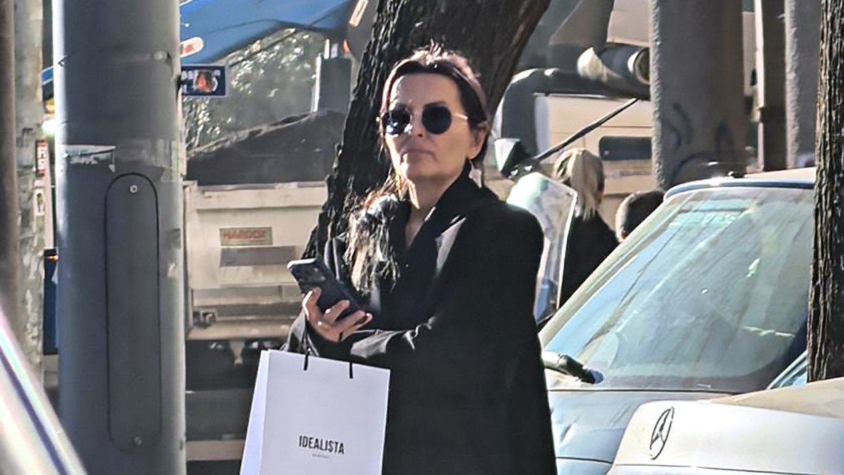 Elena Karić u centru Beograda