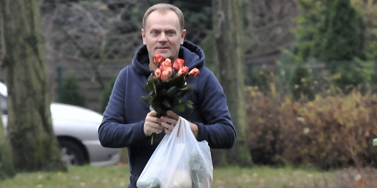 donald tusk na zakupach