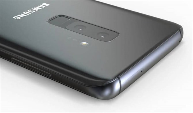 Galaxy S9+ zapewne otrzyma podwójny aparat (fot.: Onleaks)