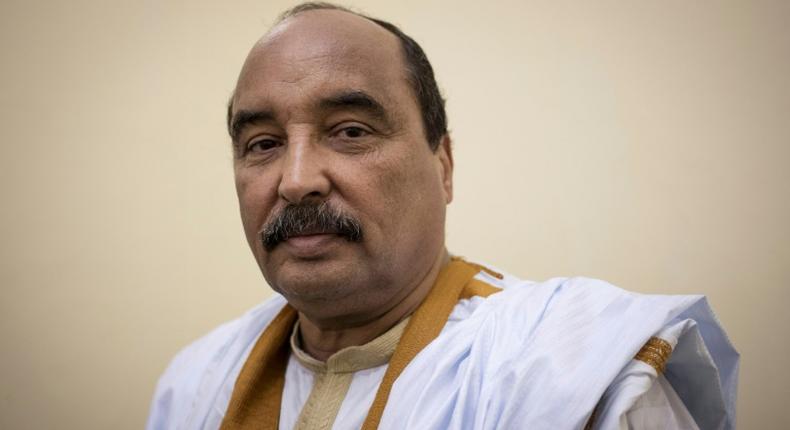 L'ancien Président mauritanien Mohamed Ould Abdel Aziz.