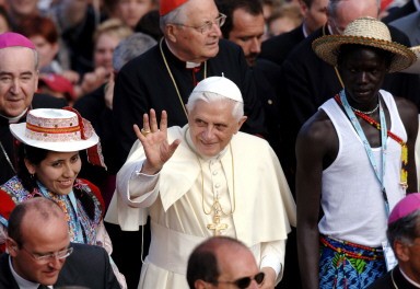 GERMANY-POPE-WYD-PILGRIMS-WALK