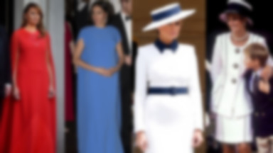 Melania Trump inspirowała się Meghan Markle i księżną Dianą? Porównaliśmy stylizacje