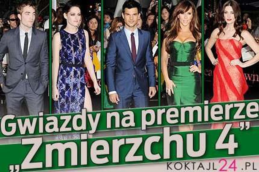 Gwiazdy na premierze "Zmierzchu 4"