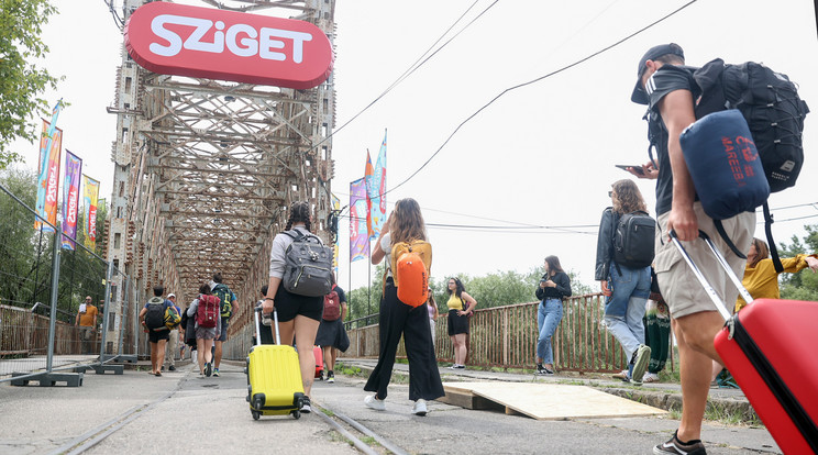 Csütörtökön startol a Sziget / Fotó: Zsolnai Péter