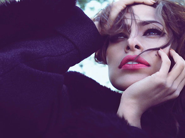 Eva Mendes w lipcowym numerze "W Magazine"