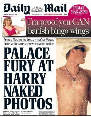Okładka "Daily Mail"