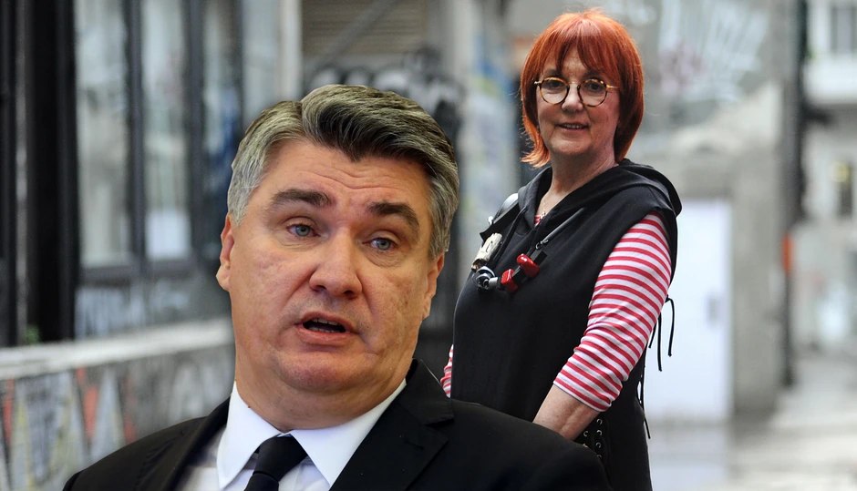 Vedrana Rudan i Zoran Milanović