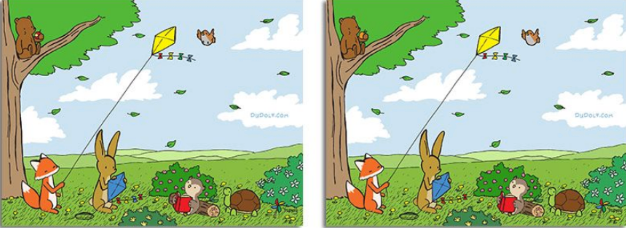 Vašou úlohou je nájsť všetky rozdiely za menej ako minútu.