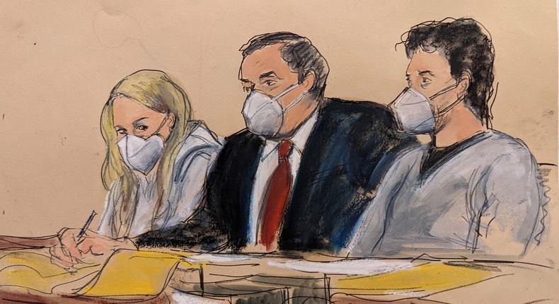 Heather Morgan and her husband Ilya Dutch Lichtenstein in court in connection with $4.5 billion bitcoin laundering