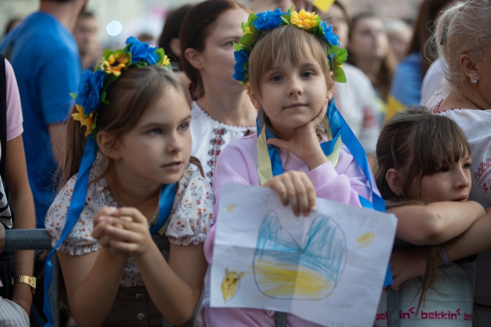 Święto Niepodległości Ukrainy w Warszawie, Plac Zamkowy 24.08.2023