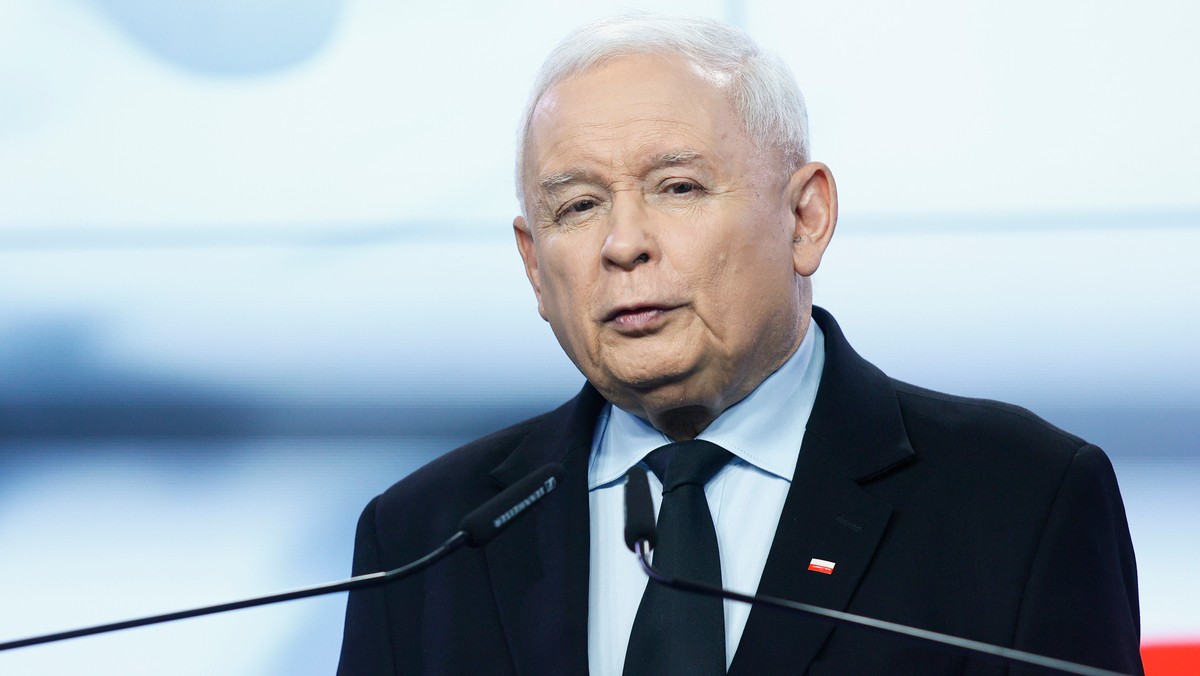 Prezes PiS Jarosław Kaczyński