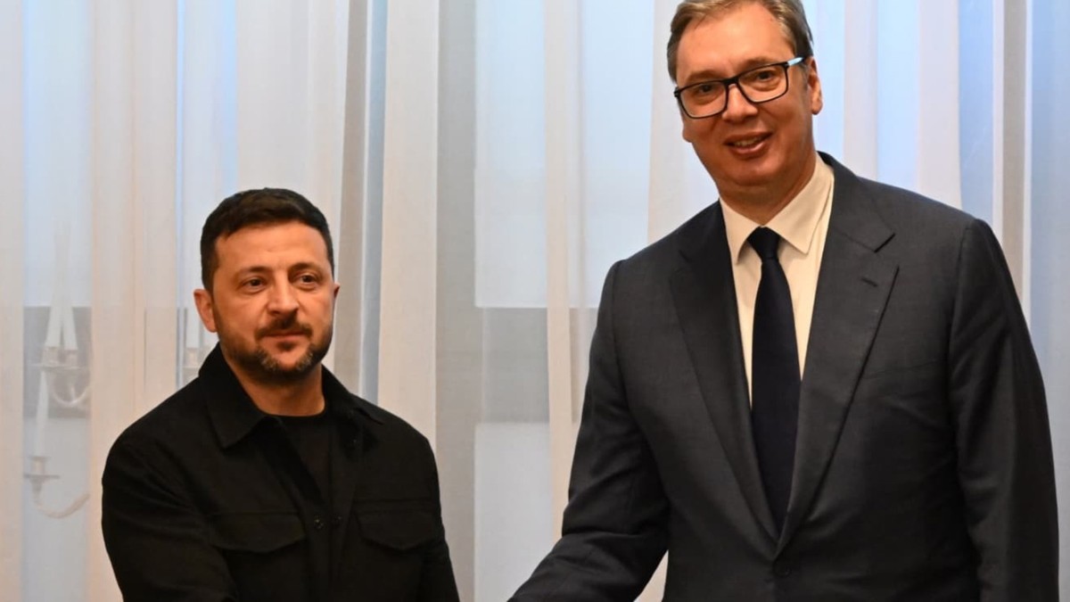 Aleksandar Vučić Volodimir Zelenski